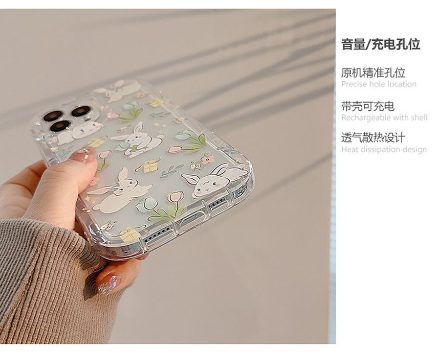 Case Rabbit Print Phone