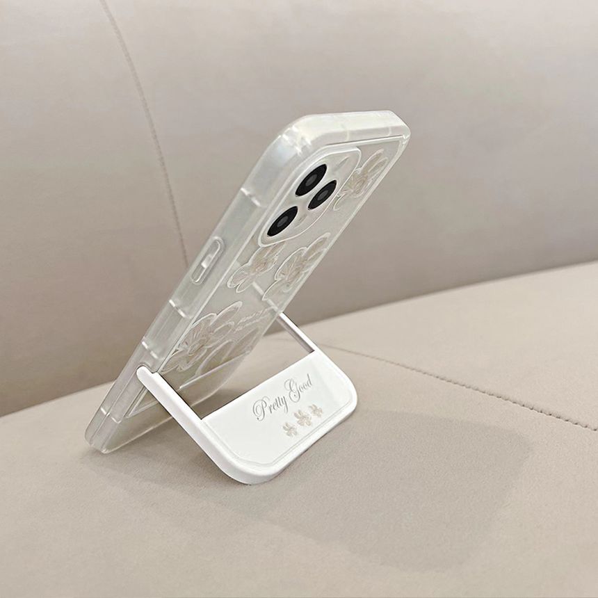 Phone Floral Stand Case