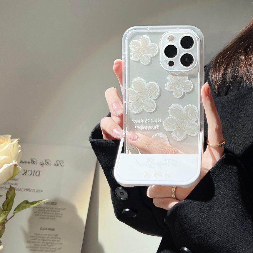 Phone Floral Stand Case