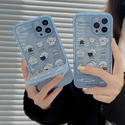 Stand Dog Case Phone