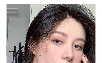 Alloy Hoop Polished Earring