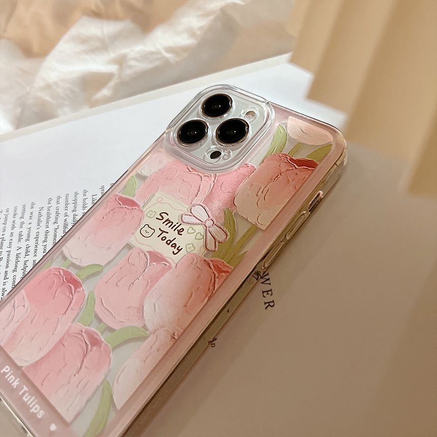 Case Tulip Transparent Phone