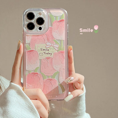 Case Tulip Transparent Phone
