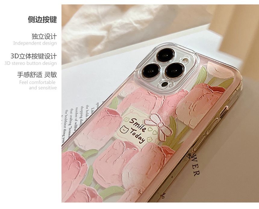 Case Tulip Transparent Phone