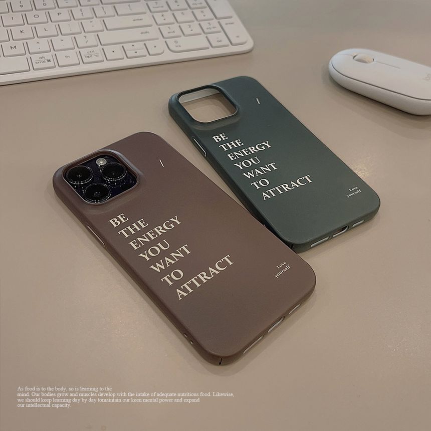 Phone Lettering Case