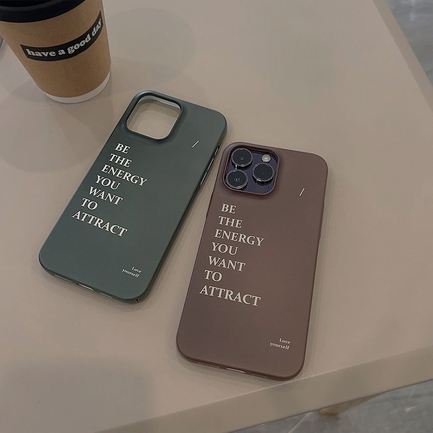 Phone Lettering Case