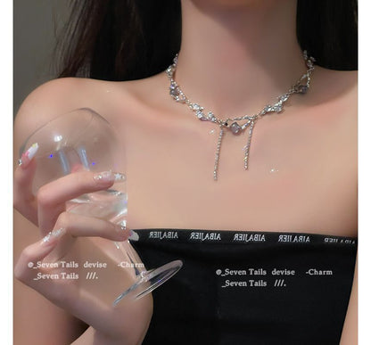 Necklace Rhinestone