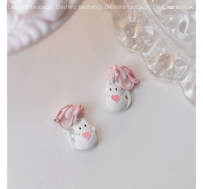 Cat Alloy designs) Asymmetrical Dangle Earring (various