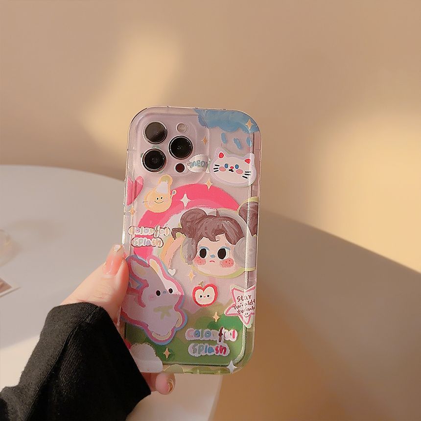 Cartoon Phone Transparent Case