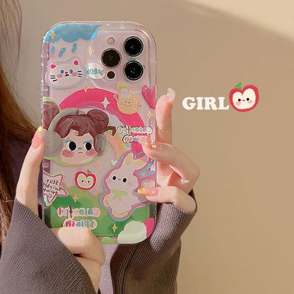 Cartoon Phone Transparent Case