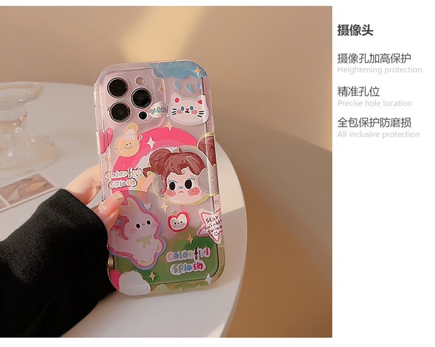 Cartoon Phone Transparent Case