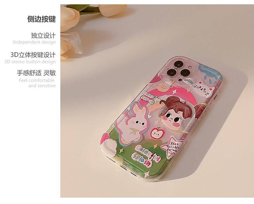 Cartoon Phone Transparent Case