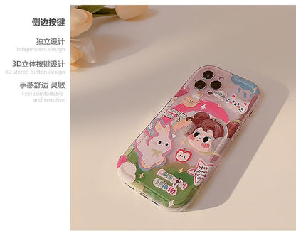 Cartoon Phone Transparent Case