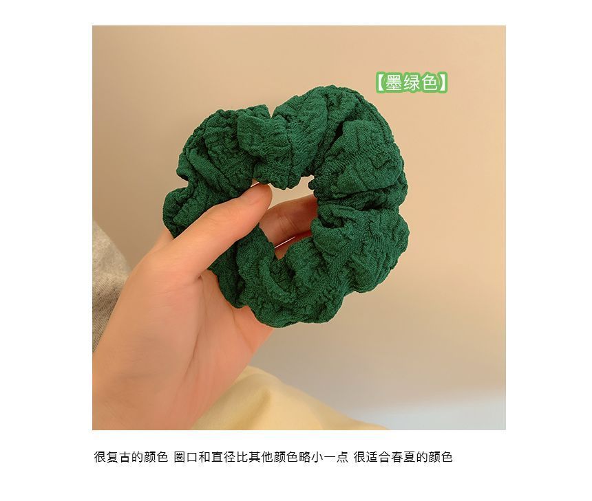 Cotton Scrunchie Linen