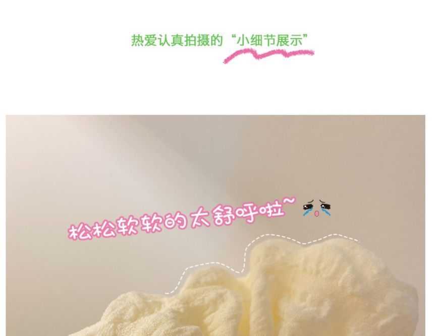 Cotton Scrunchie Linen