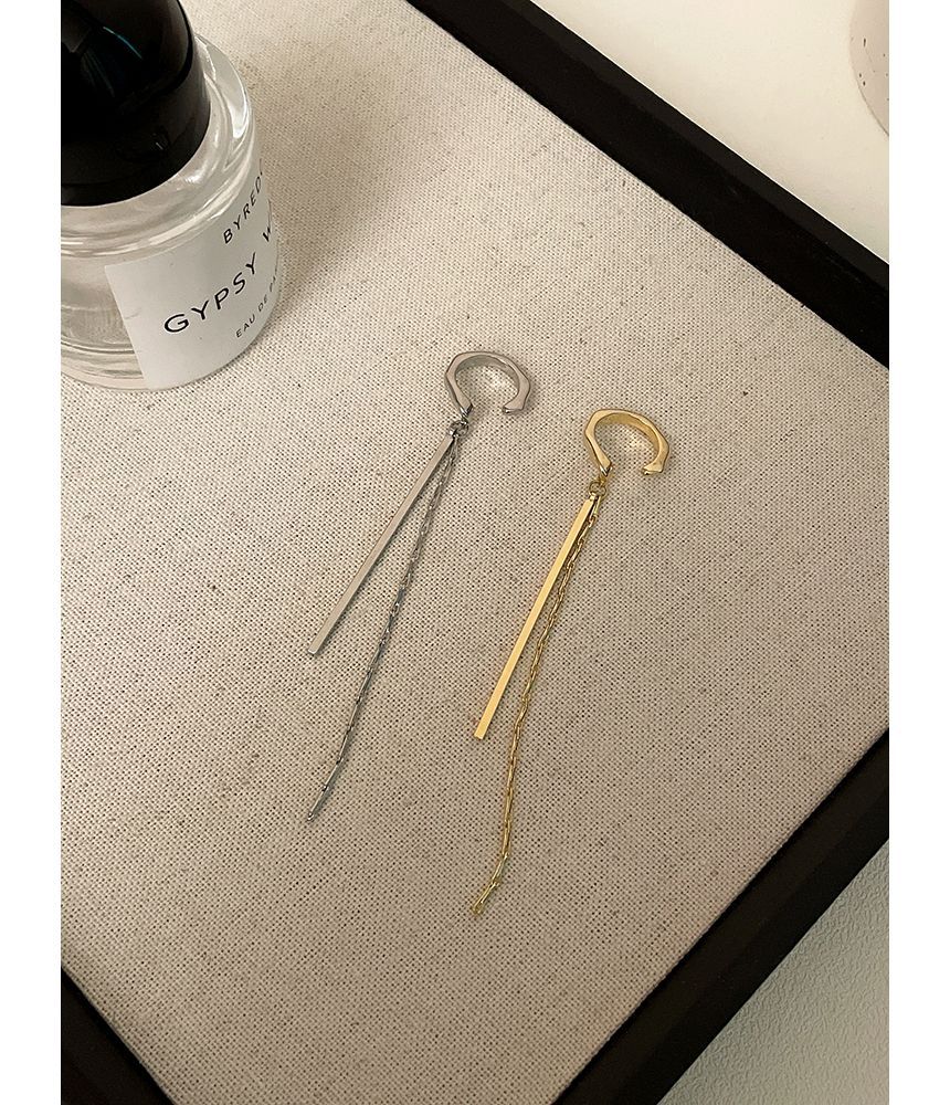 Alloy Earring Cuff Fringed