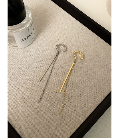 Alloy Earring Cuff Fringed