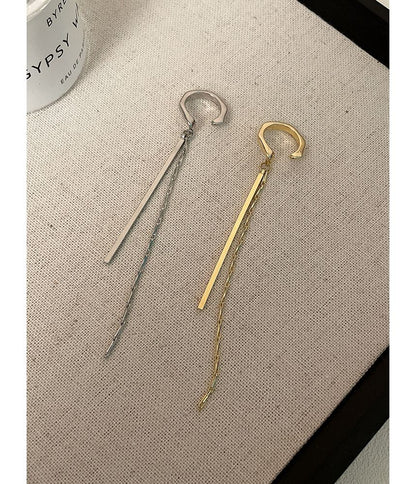 Alloy Earring Cuff Fringed