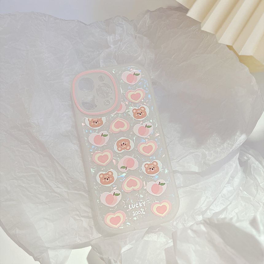 Heart Case Bear Phone