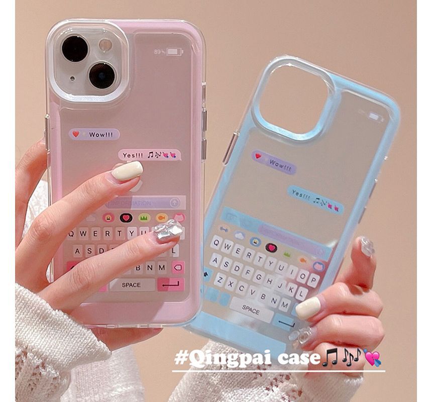 Keyboard Print Phone Case