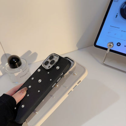 Phone Case Faux Pearl