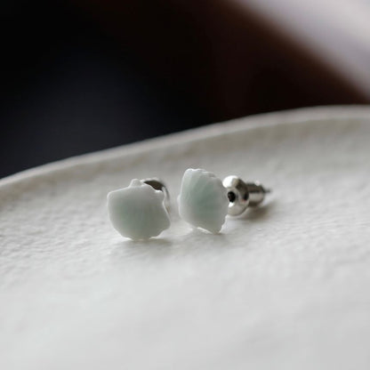 Silver Earring Shell Sterling