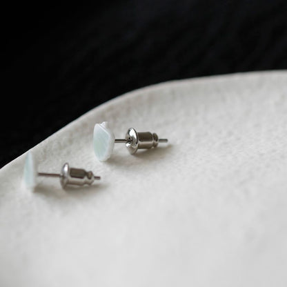 Silver Earring Shell Sterling