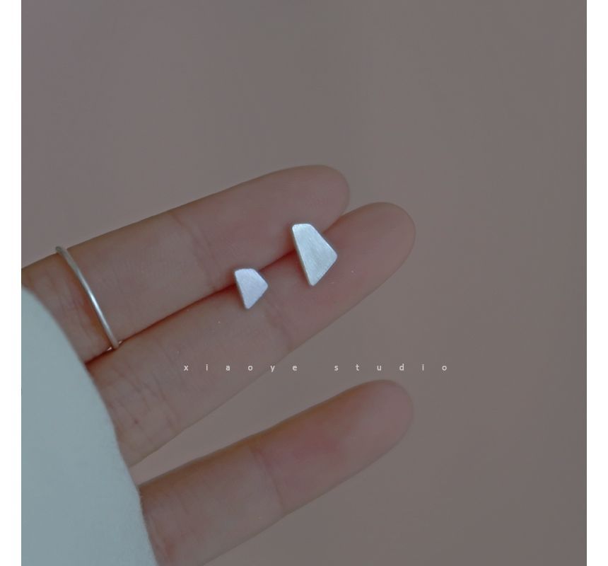 Silver Earring Sterling Geometric