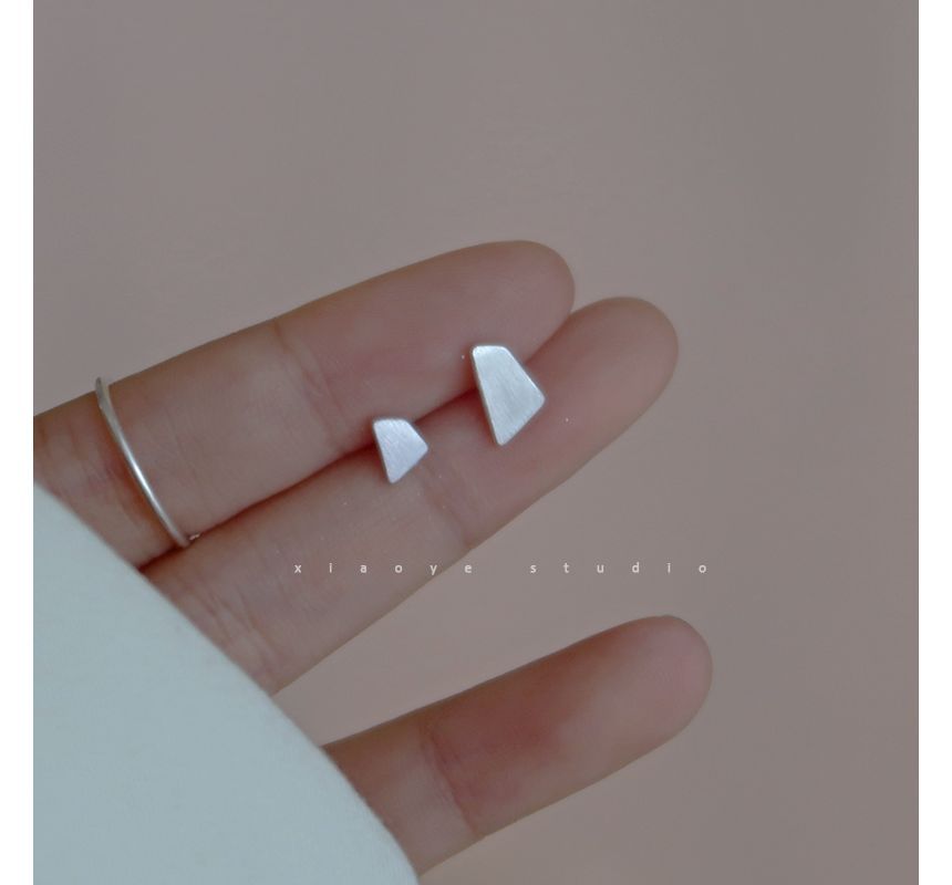 Silver Earring Sterling Geometric