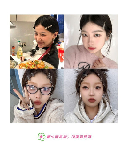 Set Hair Metallic Clip