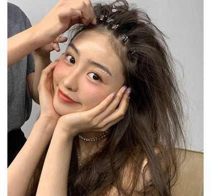 Set Hair Metallic Clip