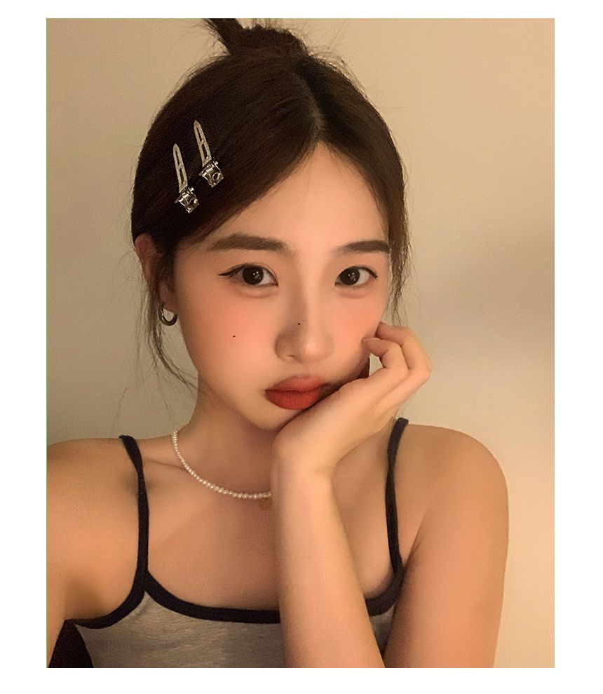 Set Clip Hair Metallic