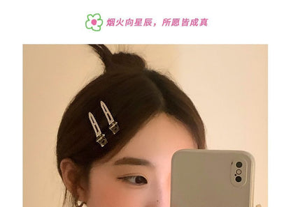 Set Clip Hair Metallic