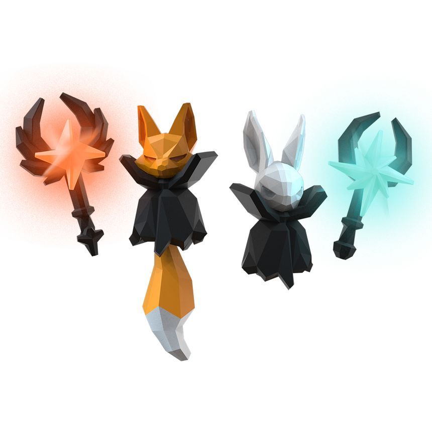 Magic Staff Halloween Earring Fox
