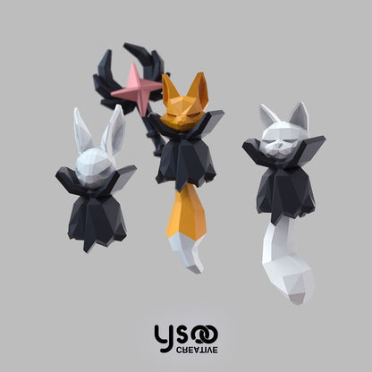 Magic Staff Halloween Earring Fox