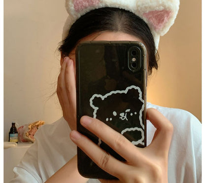 Headband Cat Ear Chenille