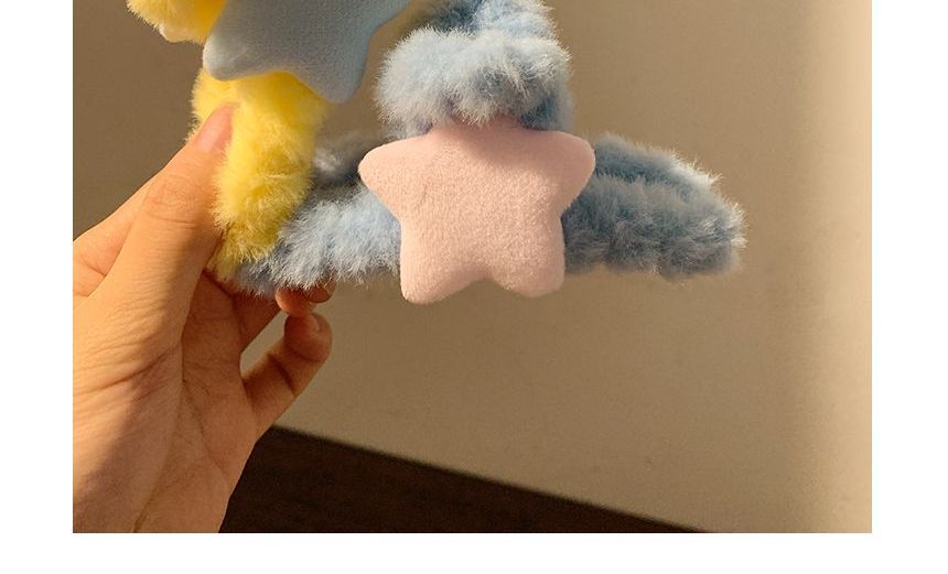 Star Clamp Chenille Hair