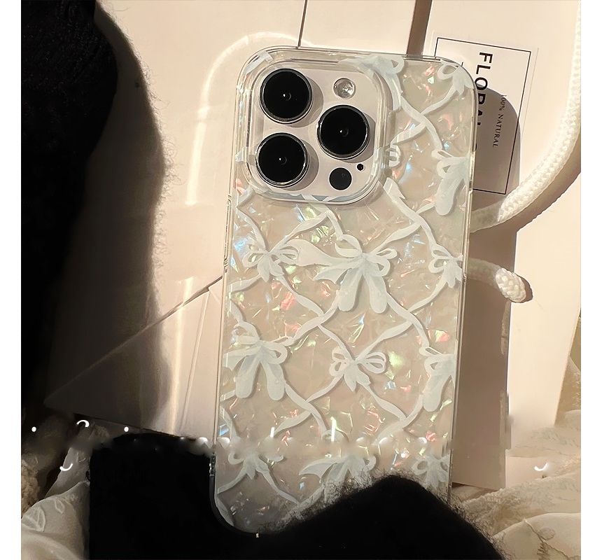 Ballet Case Phone Bow