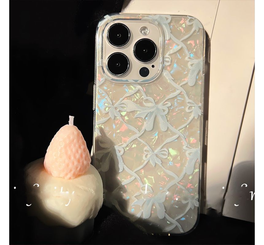 Ballet Case Phone Bow