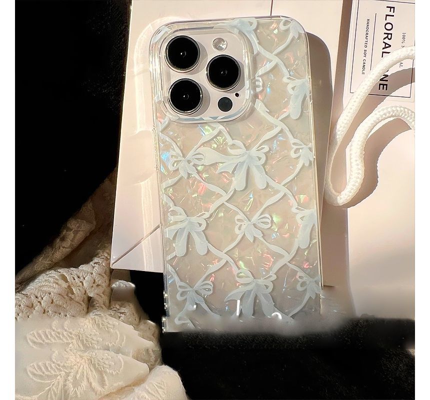 Ballet Case Phone Bow