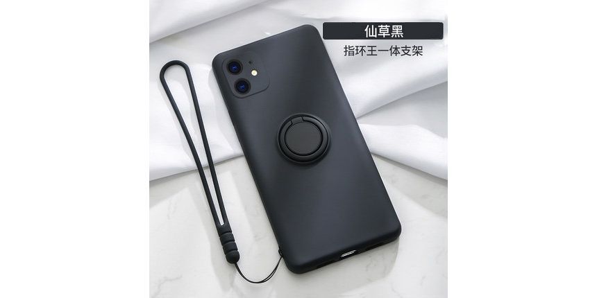 Case Ring Plain Stand Phone