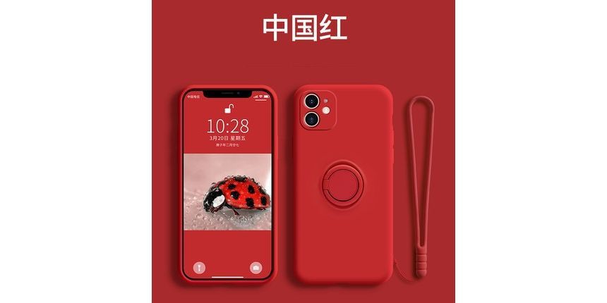 Stand Plain Case Ring Phone