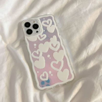 Case Heart Holographic Phone