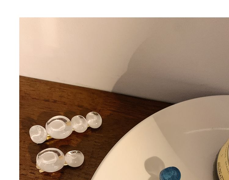 of Designs) (Various Clip Hair Set Acrylic Bead 2: