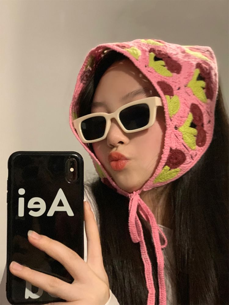 Square Sunglasses Headband Designs) (Various Knit / Vintage Triangle