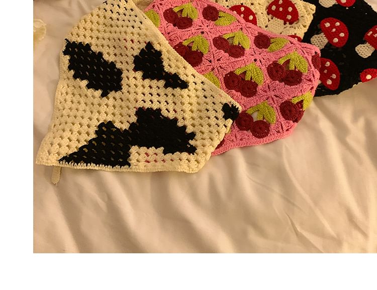 Square Sunglasses Headband Designs) (Various Knit / Vintage Triangle