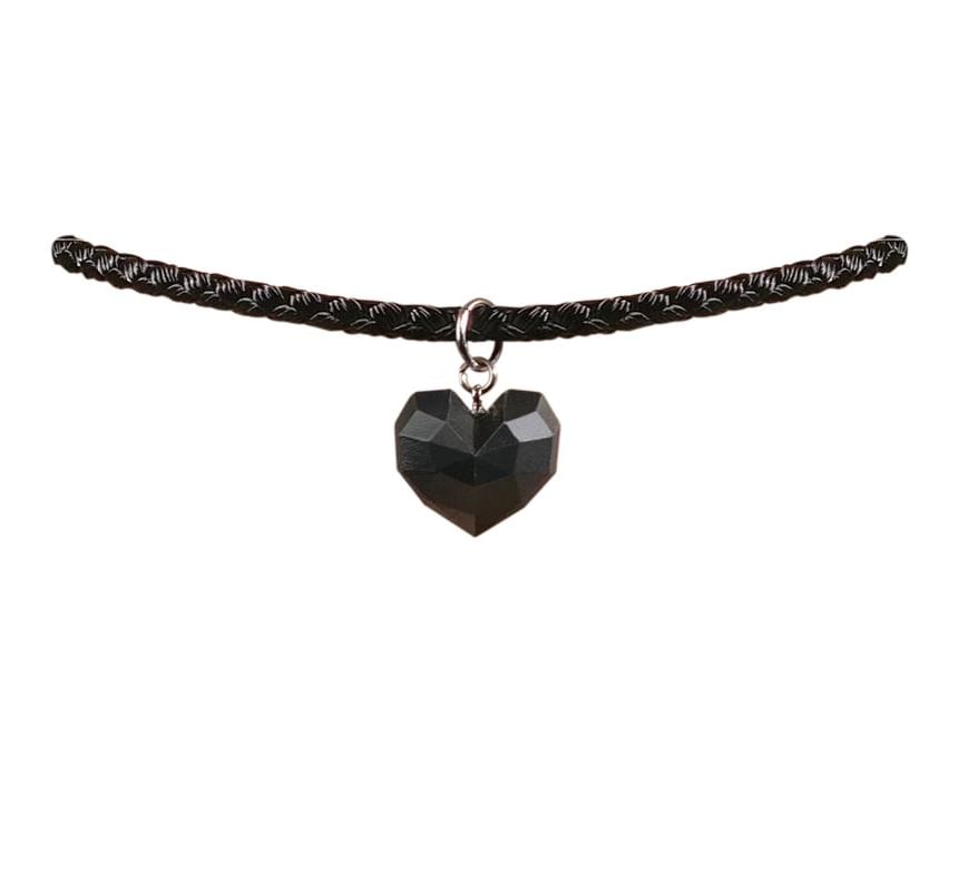 Choker Heart Cord Pendant