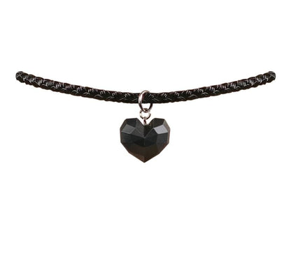 Choker Heart Cord Pendant