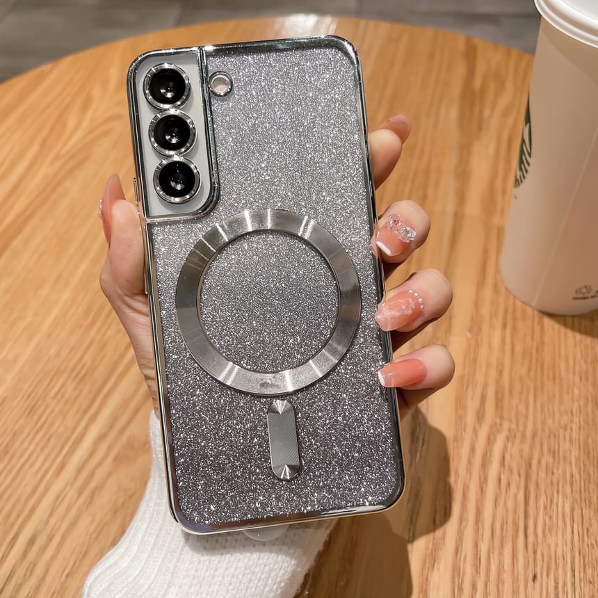 Magnetic Phone Glitter Case
