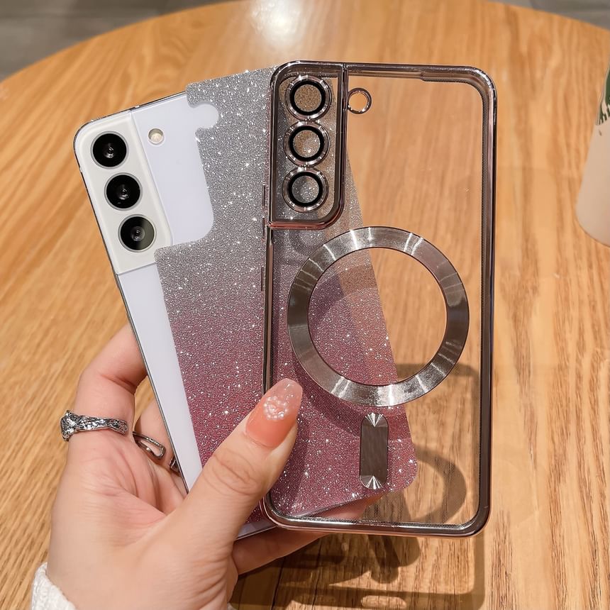 Glitter Magnetic Case Phone